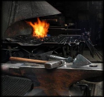 wrought iron forge