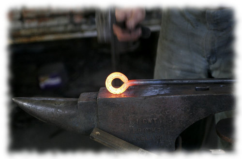 hand forged wrought iron