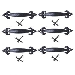  Fleur de Lis Pulls Set of 6