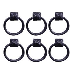  Ring Pull 2 Inch overall H Set of 6