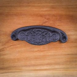  Floral Bin Pull 3-1/2 Inch