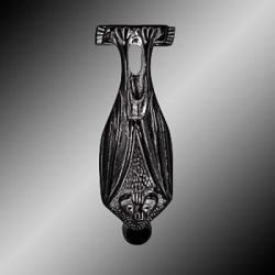 Cast Iron Door Knocker Bat
