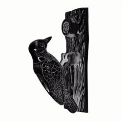 Cast Iron Door Knocker Woodpecker