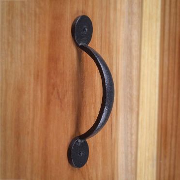 Wrought Iron Rustic Door Pull 4-7/8 inch | Bean 