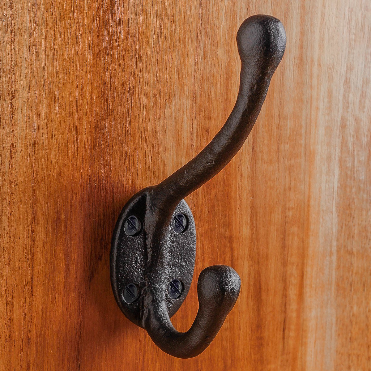 cast iron hook- antique iron finish – “single robe ” hook 2067