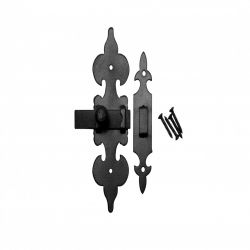  Fleur de Lis Latch 6 inch