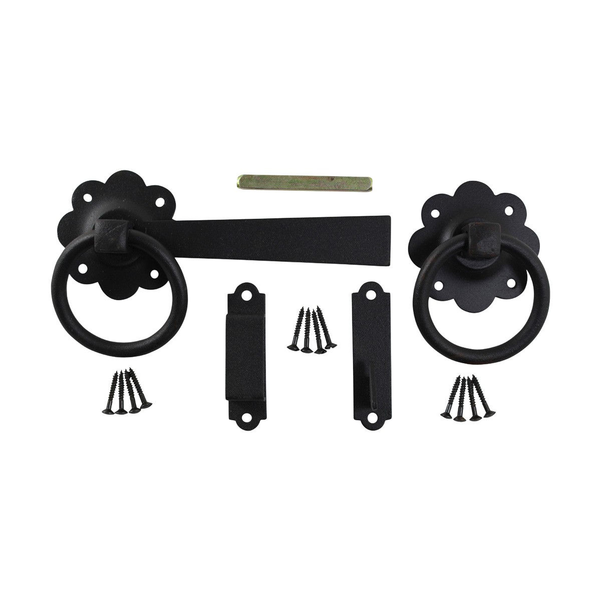 Buy Dale Black JAP'D 152mm Ring Gate Latch (Pre Packed), Door Handles &  Locks Product suppliers UK - Eh Smith