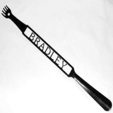 Custom Personalized Back Scratcher Shoehorn