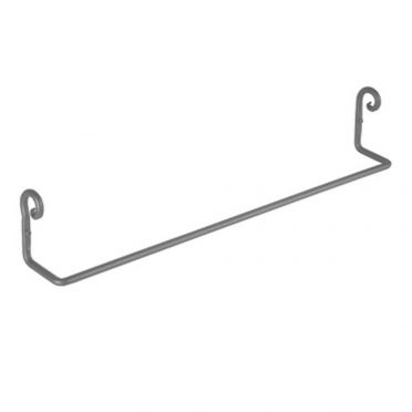 Wrought Iron Towel Bar  24 1/4 Inches | Pigtail