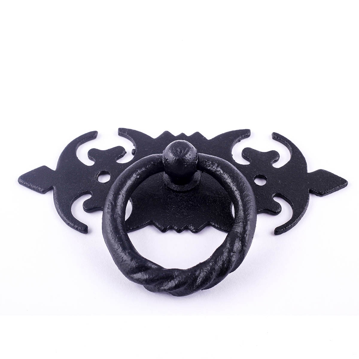 Amerock Colonial Black Ring Pull – 1.75 Inch Diameter Cabinet Hardware