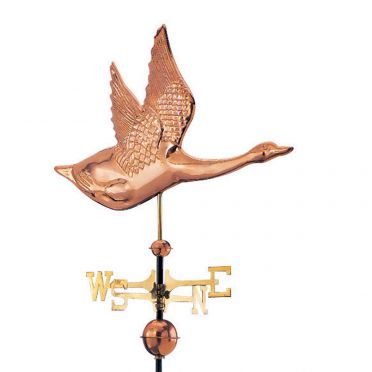 Goose Weathervane | Polished Copper  