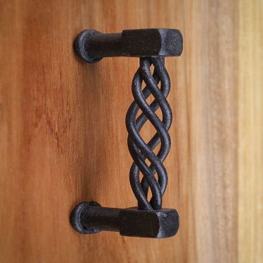 Wrought Iron Birdcage Cabinet Pull | 3-1/2 inch