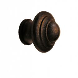 Round Center Ball Cabinet Knob 1-1/8 Inch