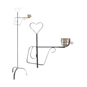 Wrought Iron Floor Lamp | Country Heart
