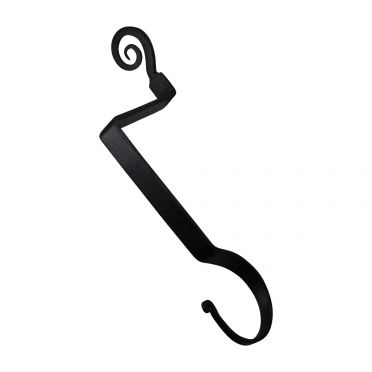Wrought Iron Stocking Holder | Pigtail