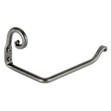 Wrought Iron Toilet Paper Holder | Pigtail | Small