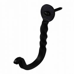 Wrought Iron Wall Hooks, Hand Forged