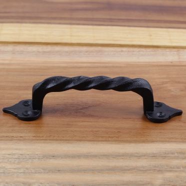 Wrought Iron Rustic Twisted Pull
